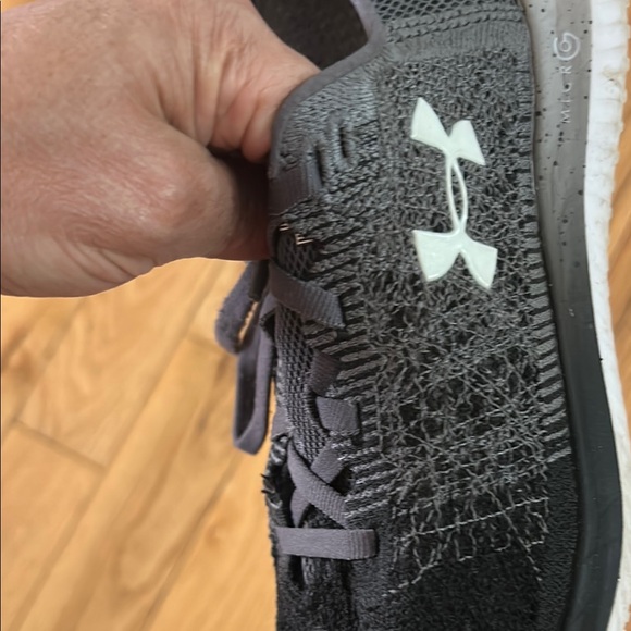 Under Armour Women's Black and Gray Athletic Shoes - Picture 10 of 16